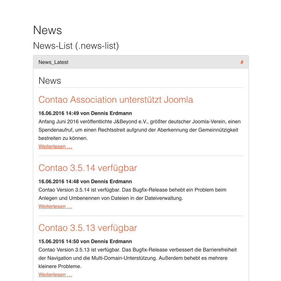 Vorschau Nutshell Framework